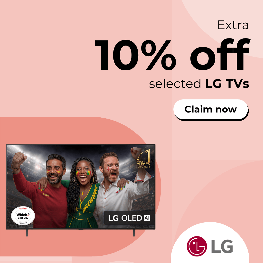 10% off selected LG TVs